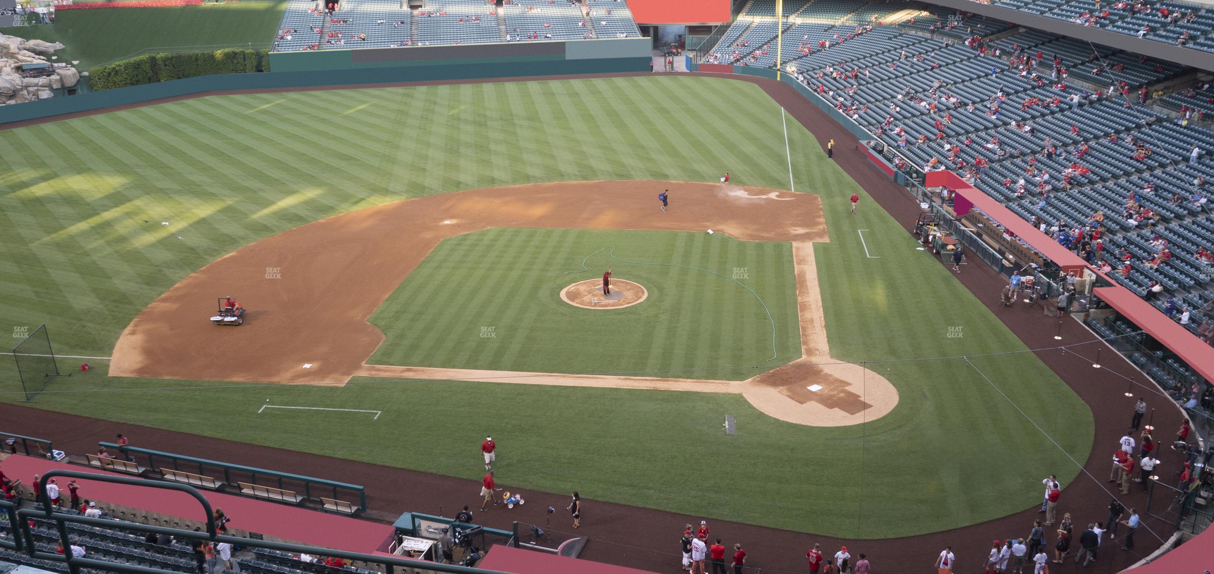 Seating view for Angel Stadium of Anaheim Section 414