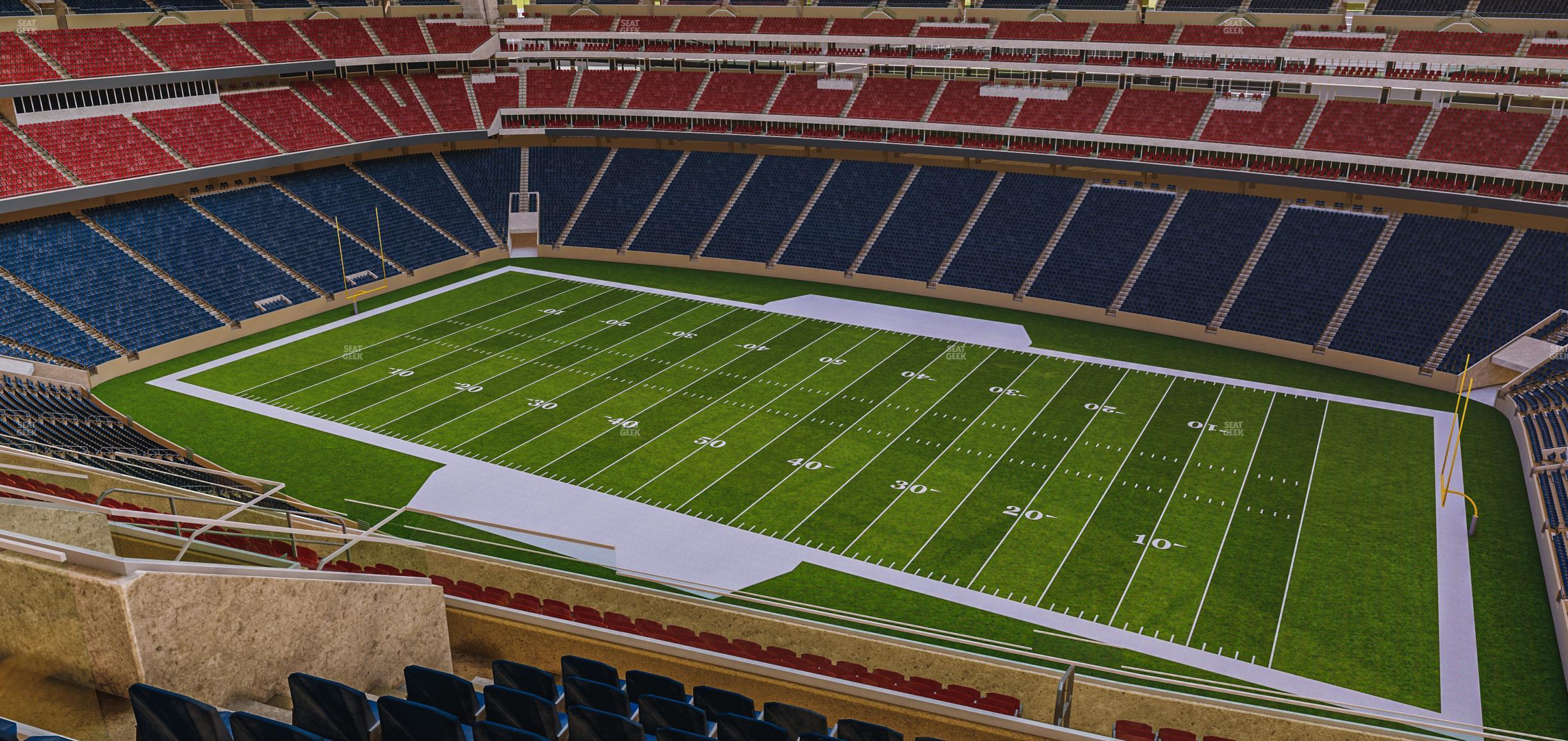 Seating view for NRG Stadium Section 605