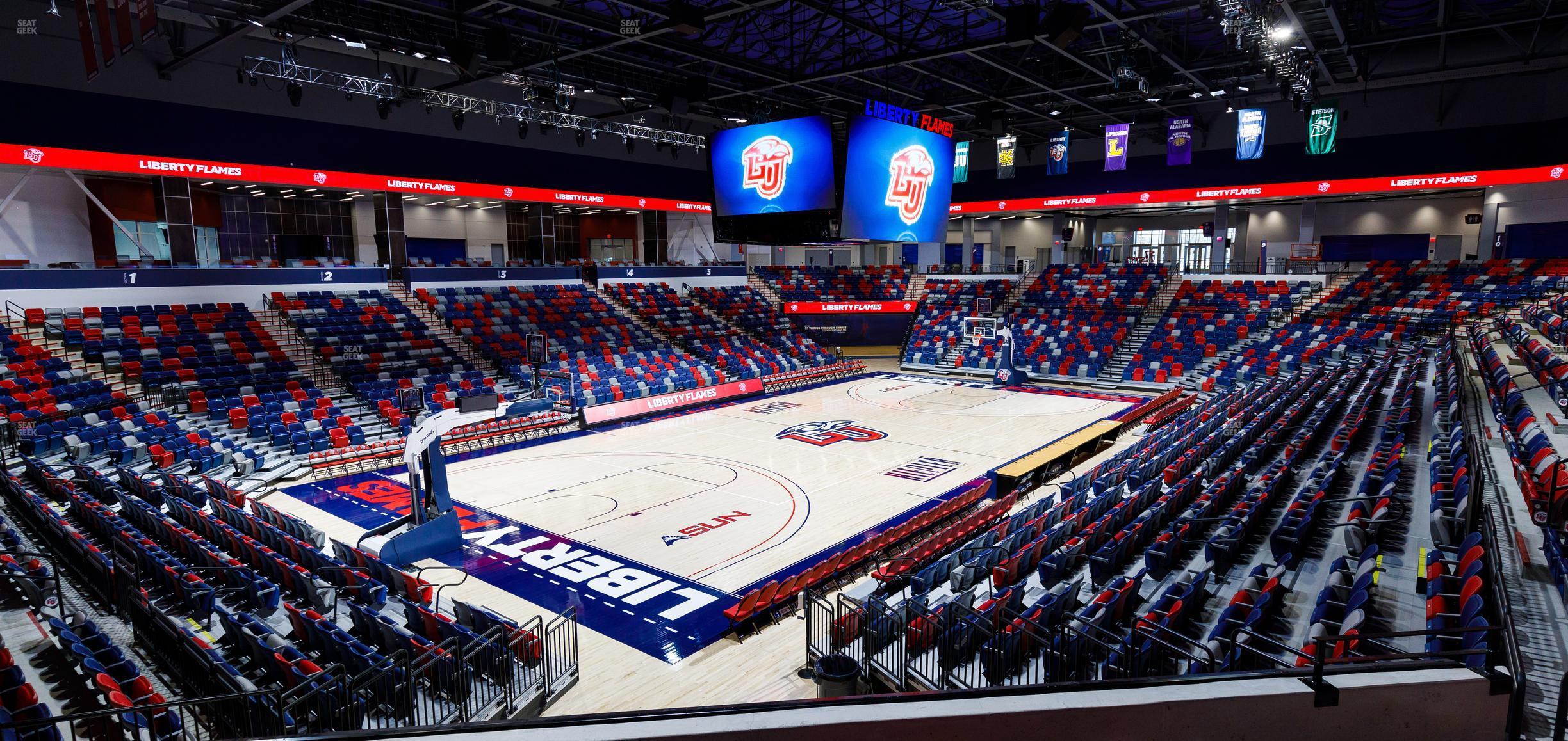 Seating view for Liberty Arena Section 16