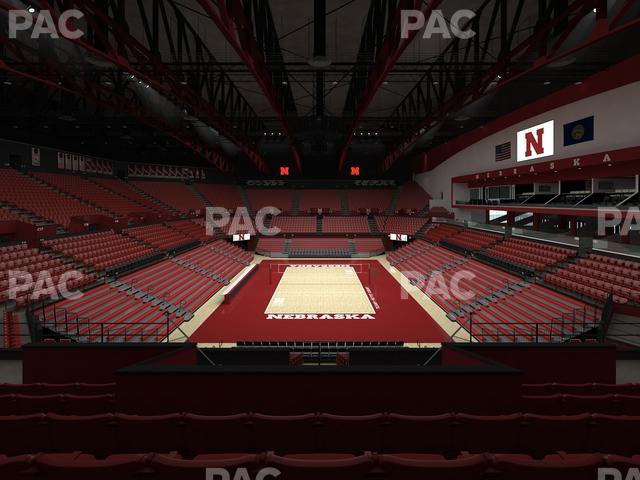 Seating view for Bob Devaney Sports Center Section C 12