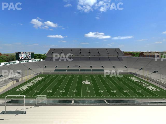 Seating view for Spartan Stadium (Michigan) Section 124