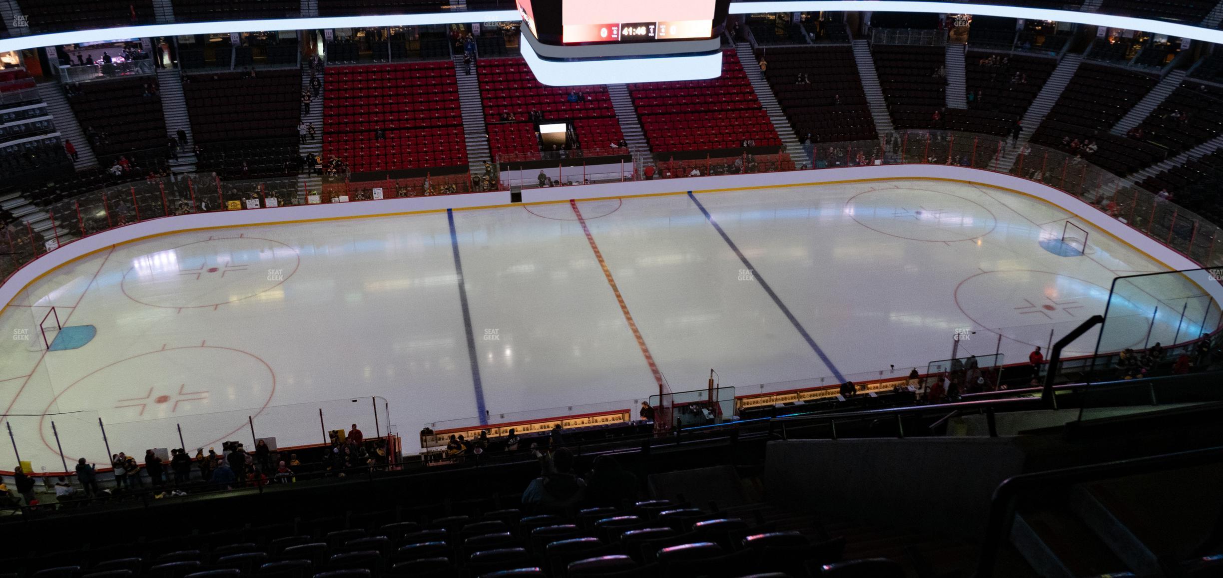 Seating view for Canadian Tire Centre Section 309