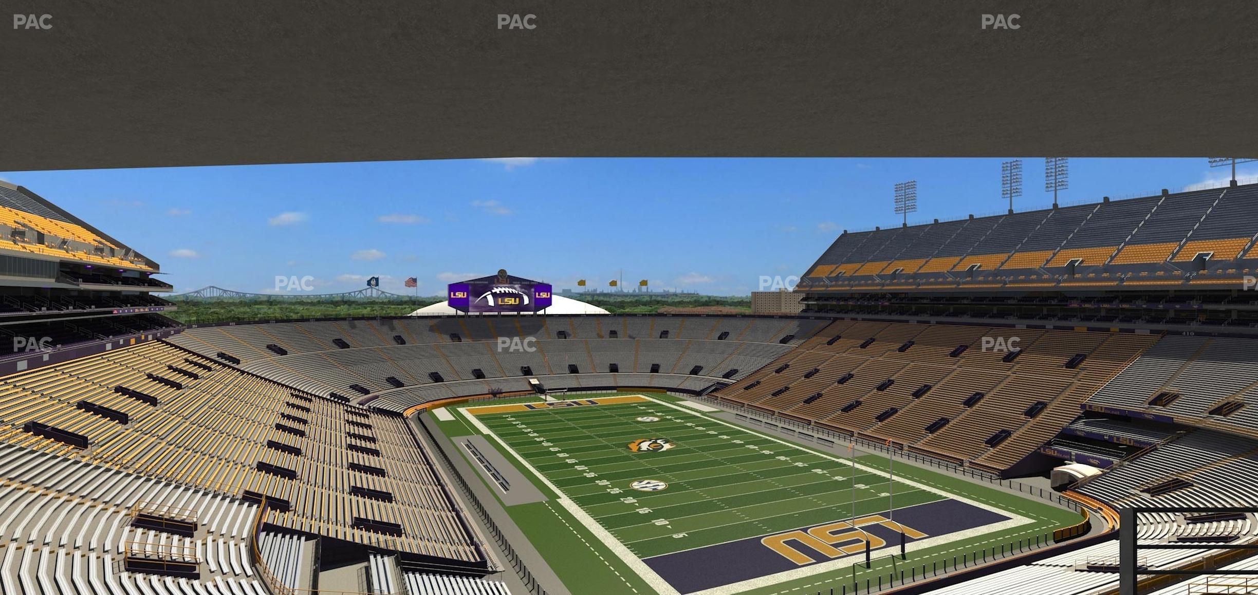 Seating view for Tiger Stadium Section Suite 266