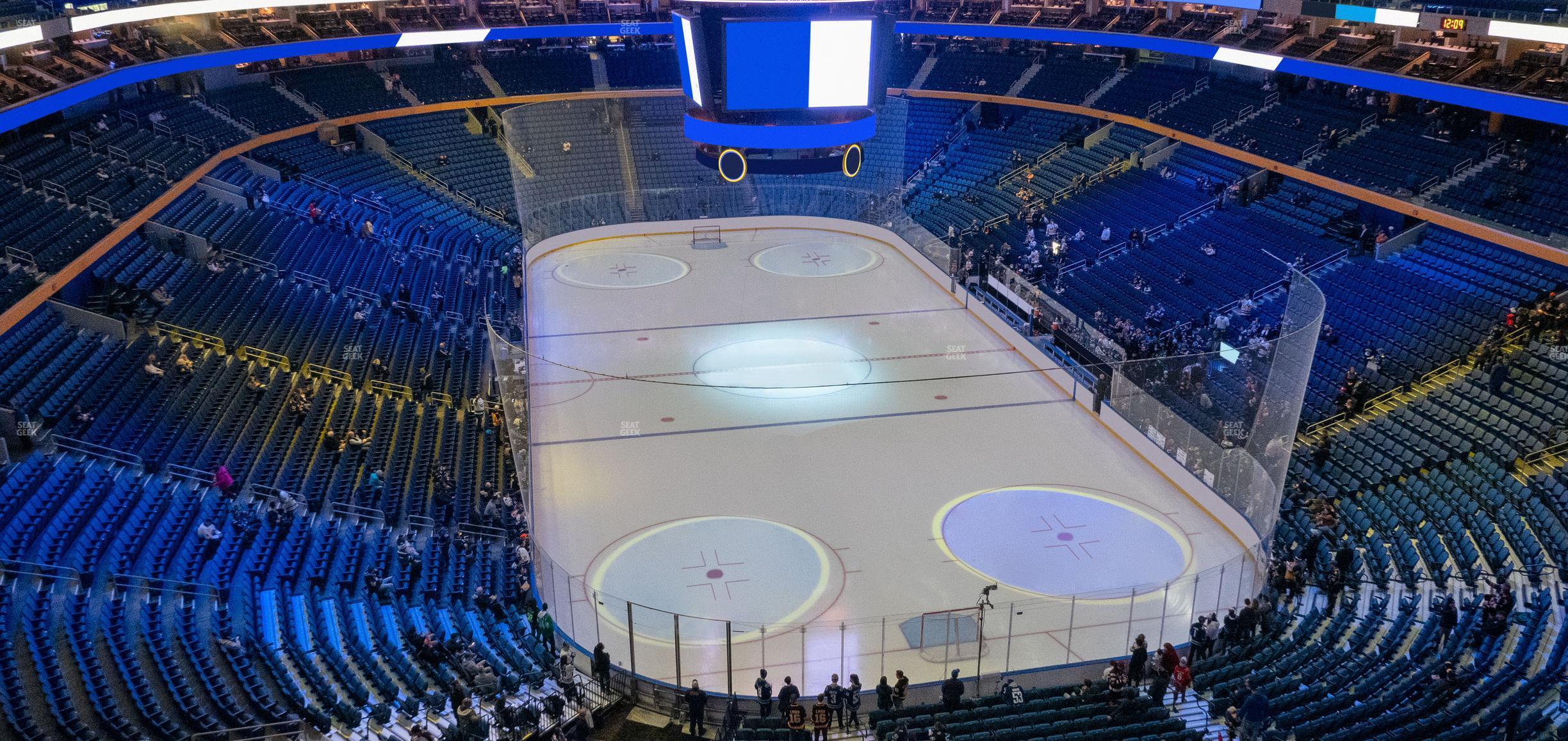 Seating view for KeyBank Center Section 314