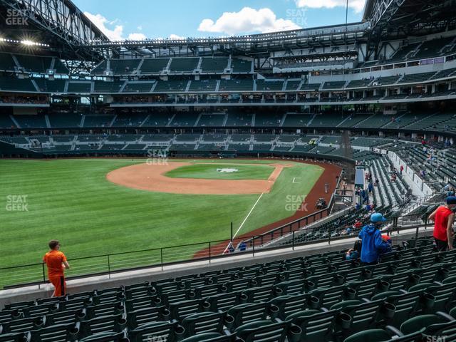 Seating view for Globe Life Field Section 101