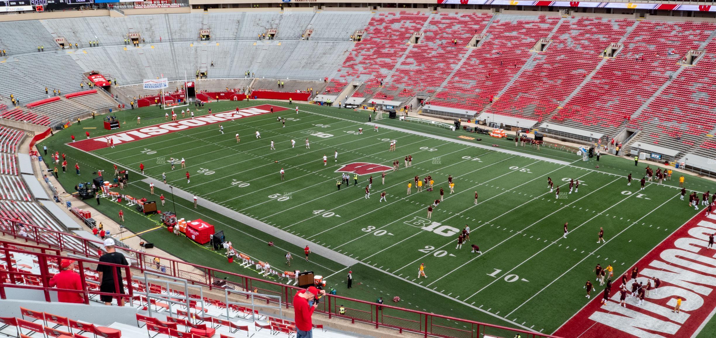 Seating view for Camp Randall Stadium Section Bb