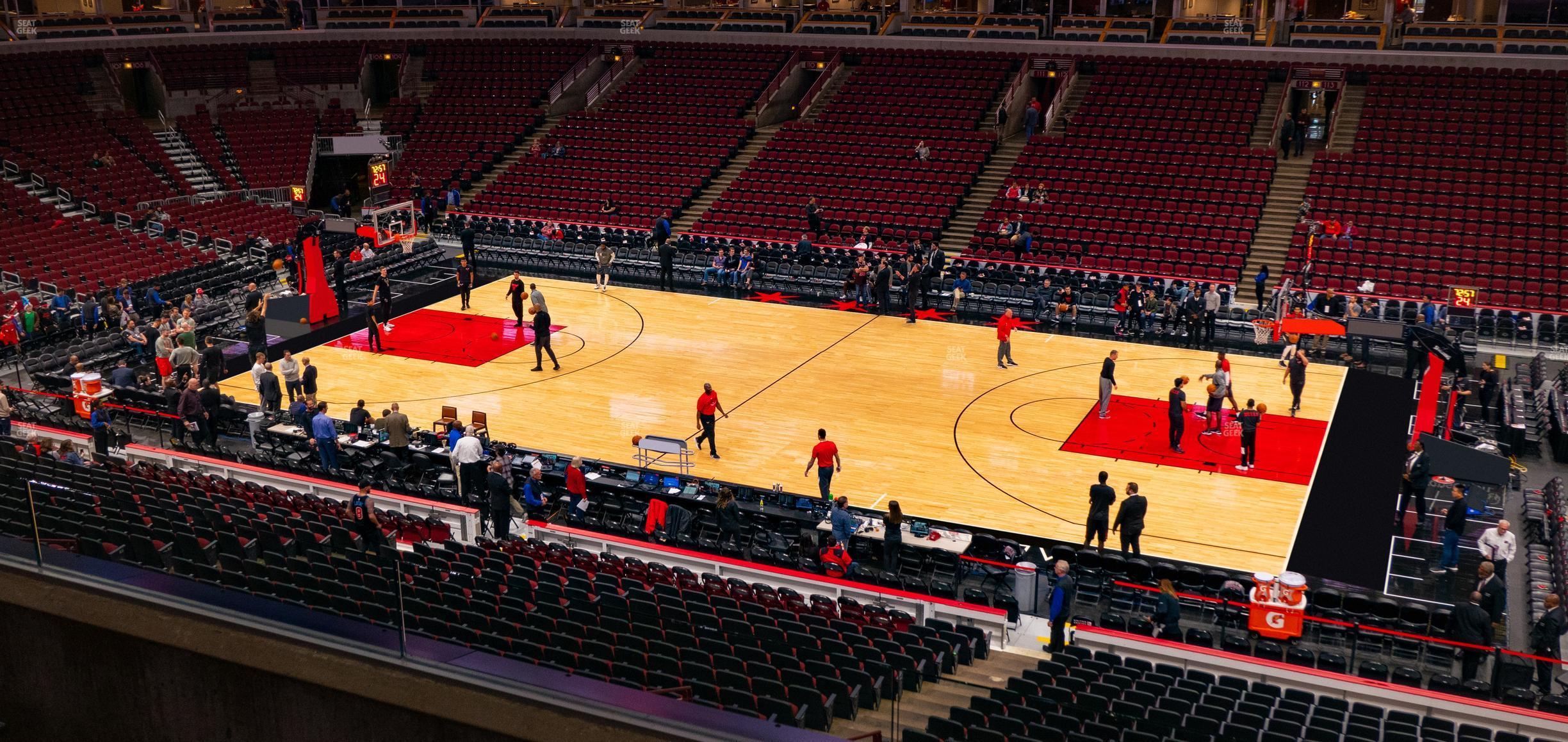 Seating view for United Center Section 233