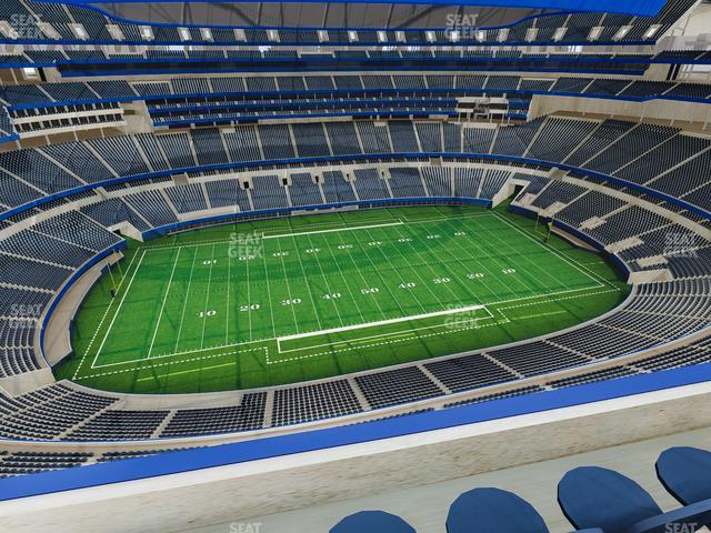 Seating view for SoFi Stadium Section 412