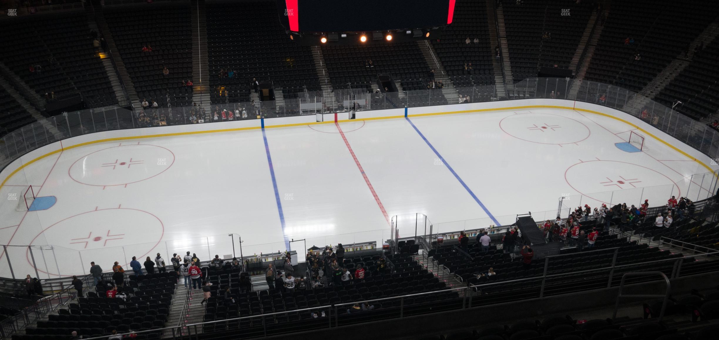 Seating view for T-Mobile Arena Section 203