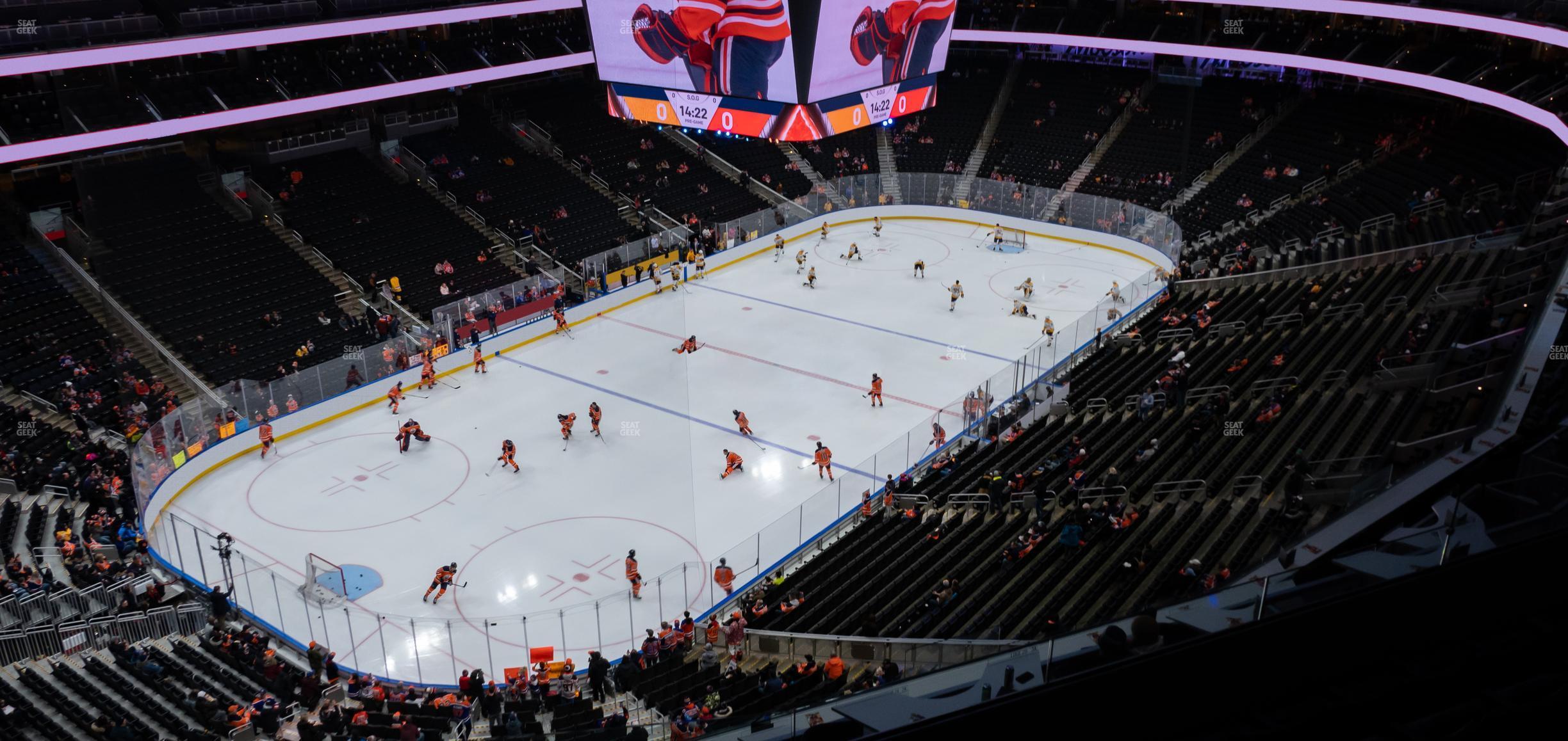 Seating view for Rogers Place Section 224