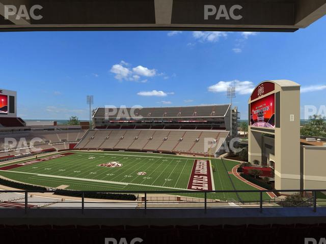 Seating view for Davis Wade Stadium Section 201