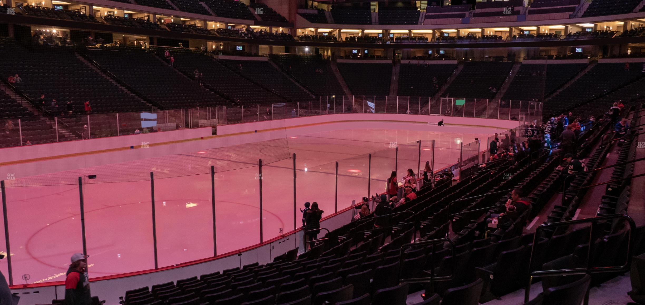 Seating view for Xcel Energy Center Section 120