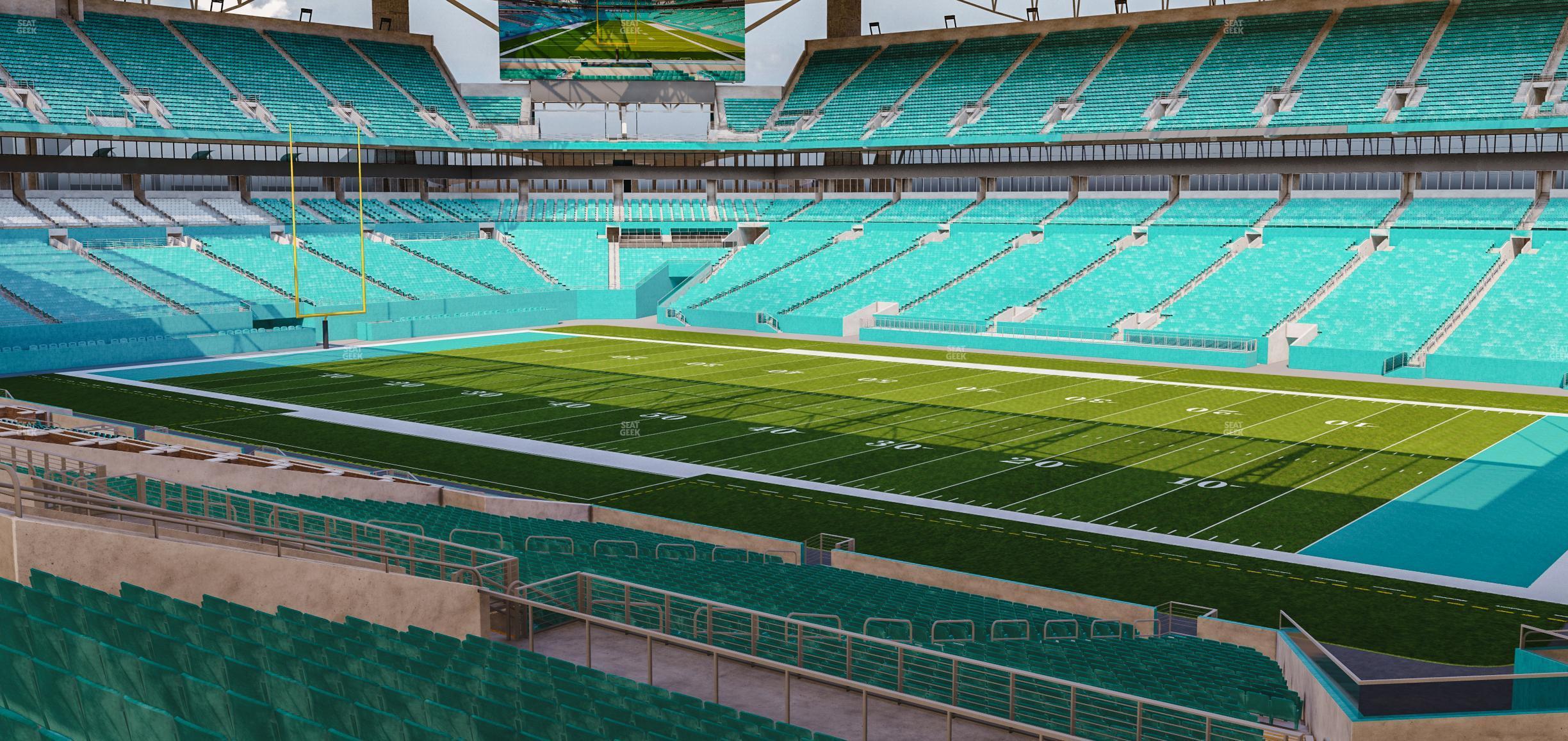 Seating view for Hard Rock Stadium Section 241