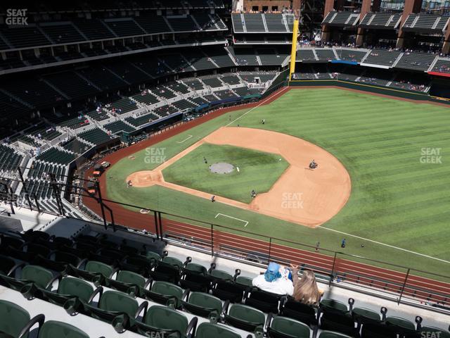 Seating view for Globe Life Field Section 318