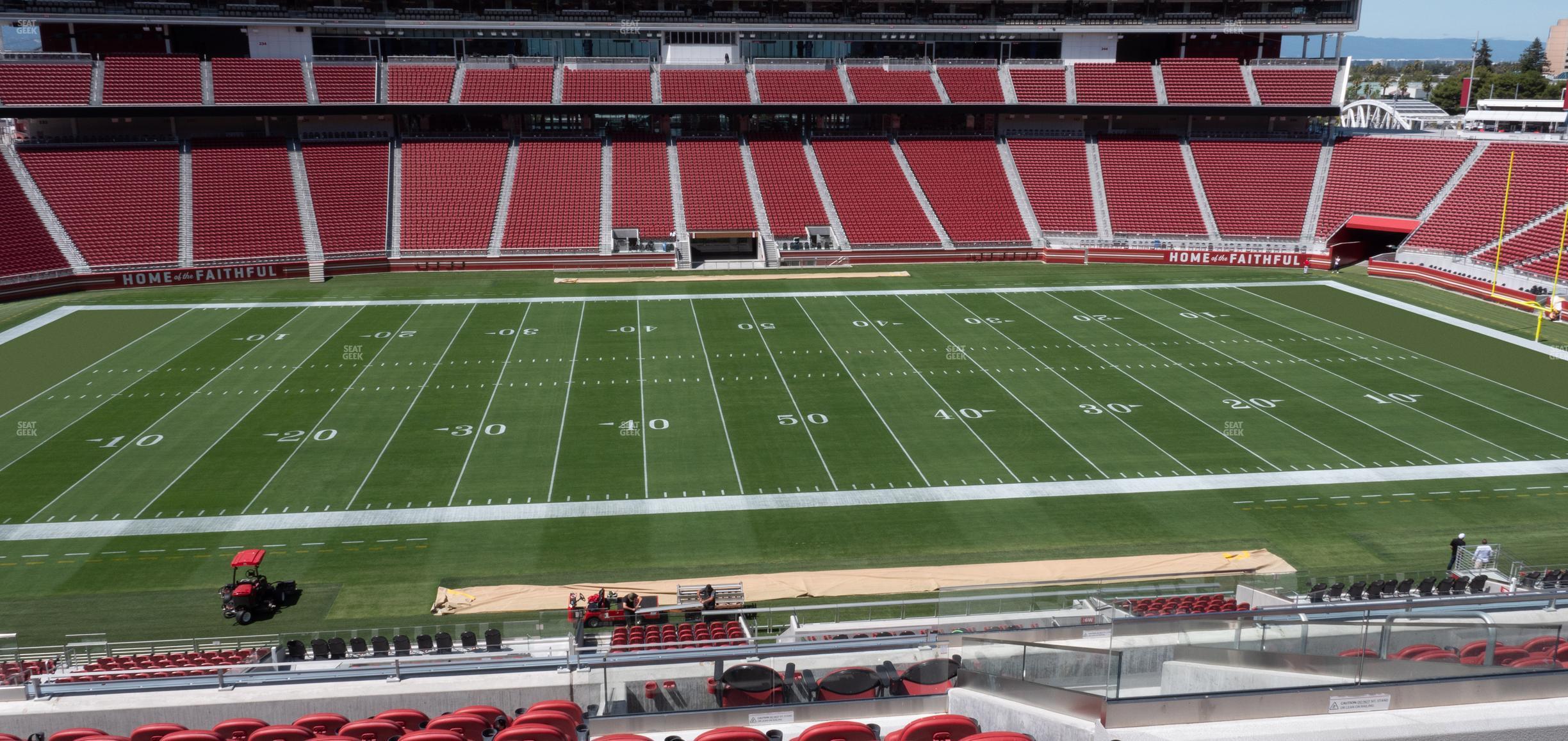 Seating view for Levi's Stadium Section C 217