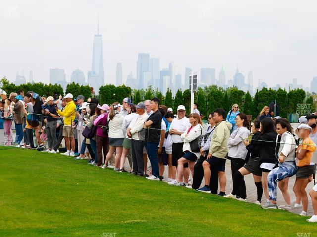 Seating view for Liberty National Golf Club Section Military And First Responders