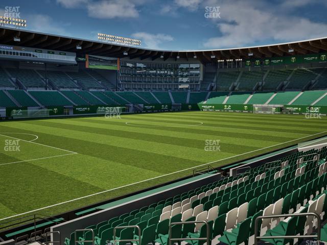 Seating view for Providence Park Section 94