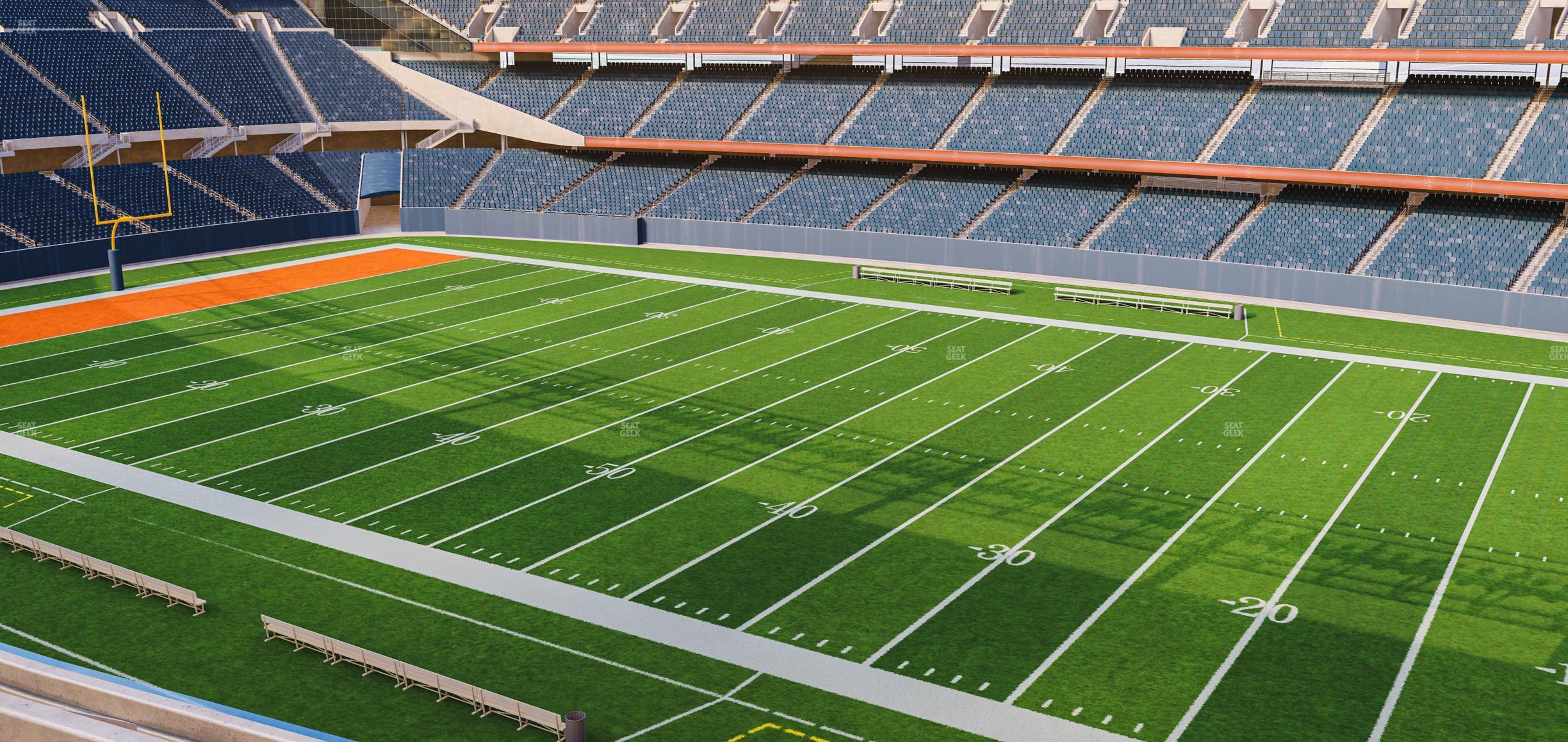 Seating view for Soldier Field Section 333