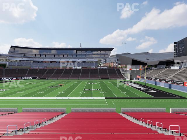 Seating view for Nippert Stadium Section 104