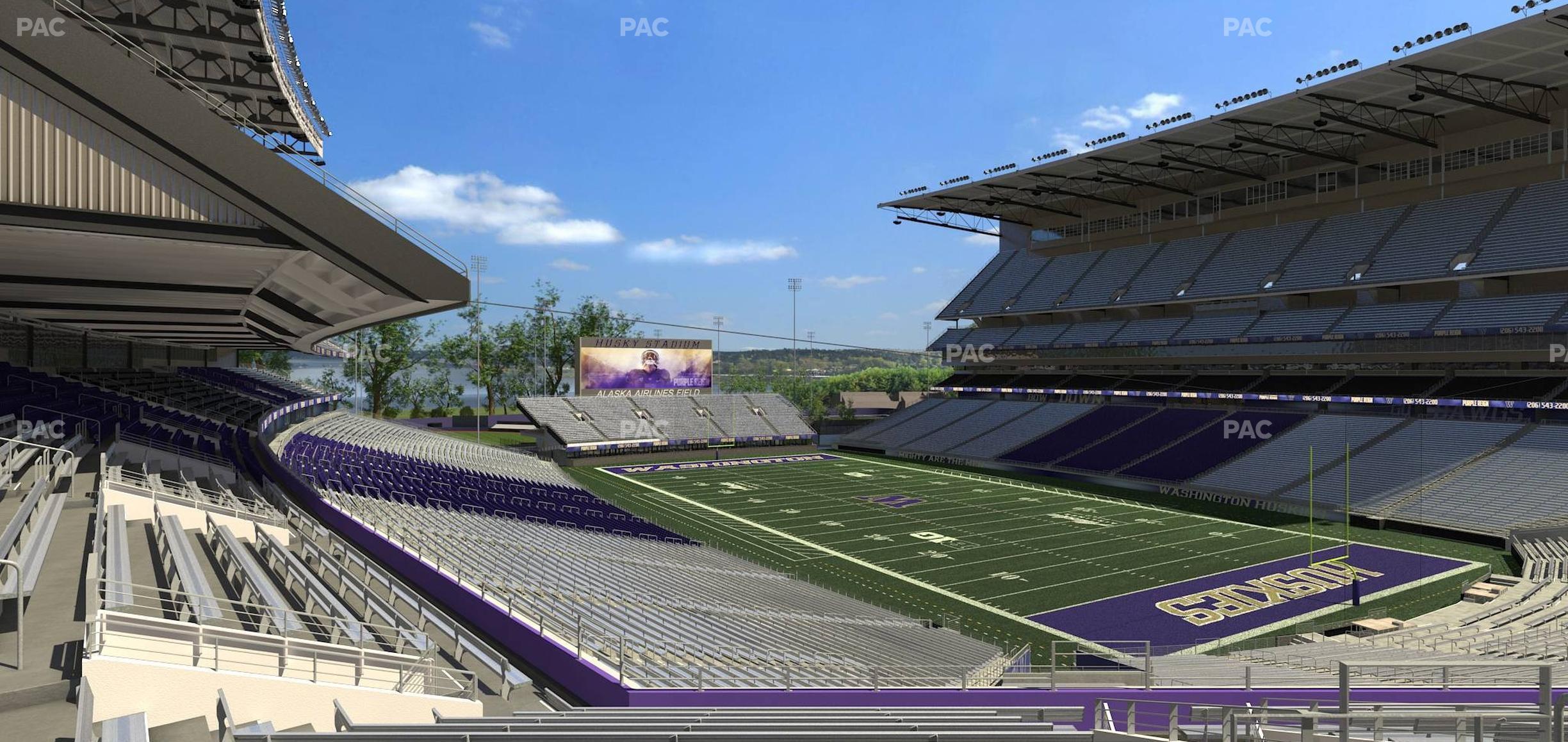 Seating view for Husky Stadium Section 223