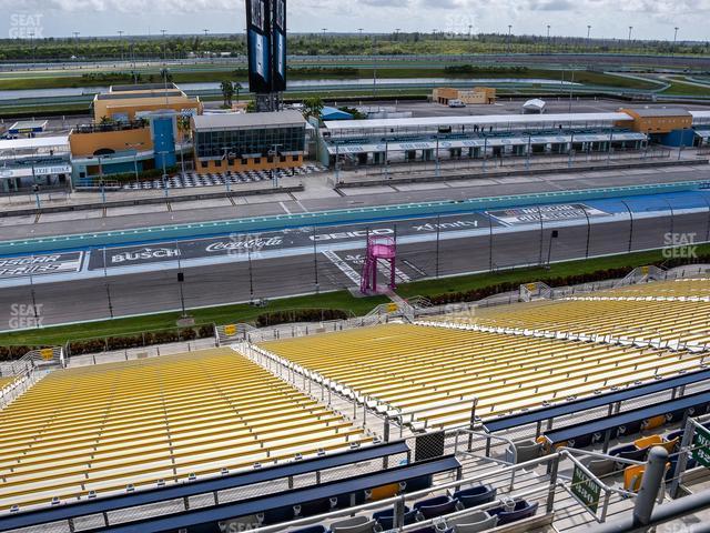 Seating view for Homestead-Miami Speedway Section Skybox Suite 5