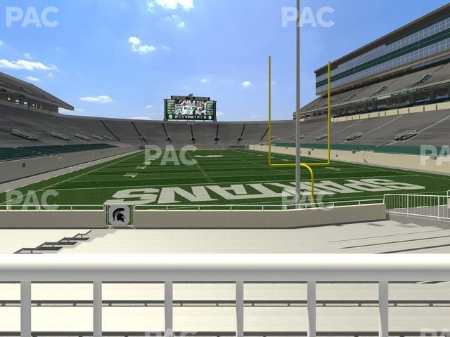 Seating view for Spartan Stadium (Michigan) Section 2