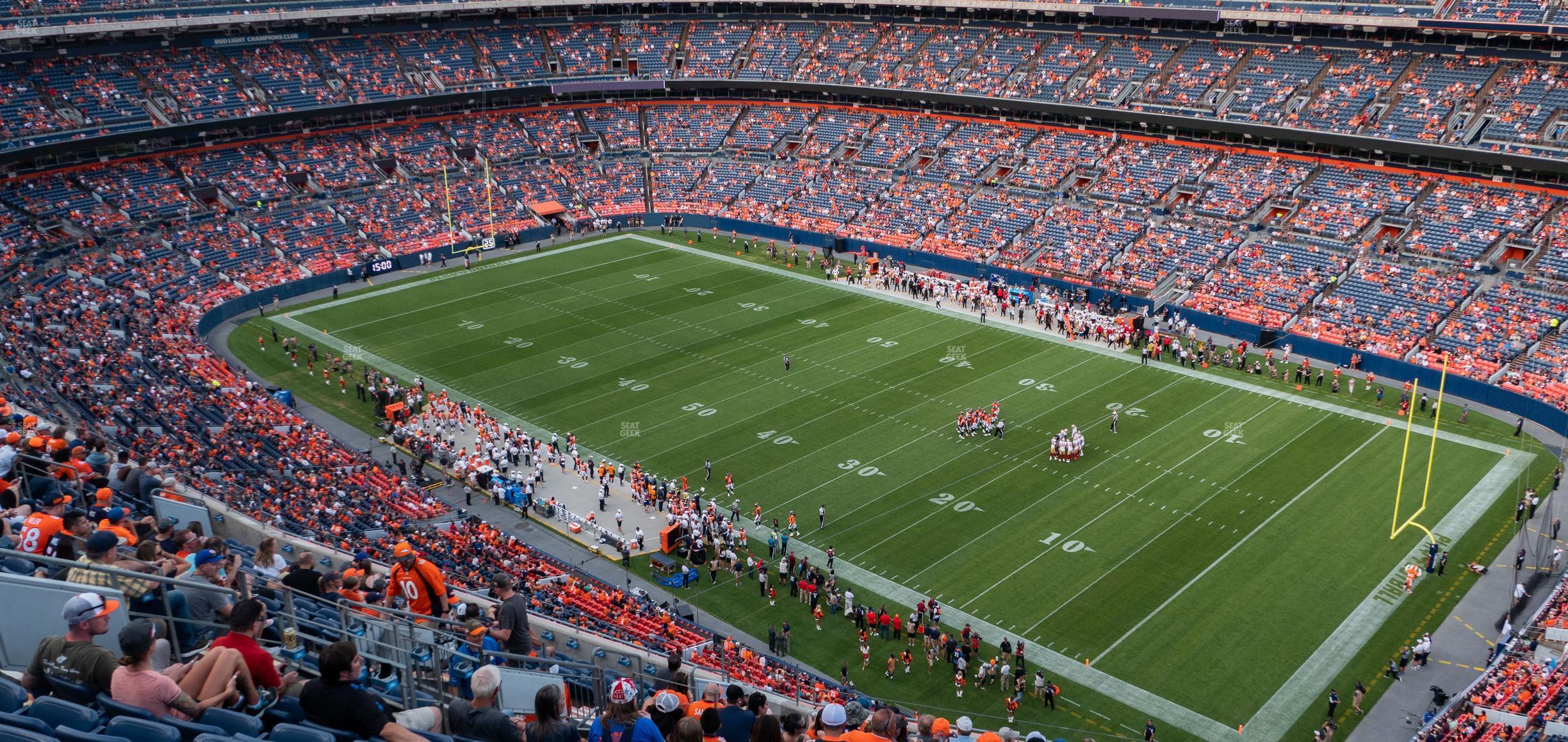 Seating view for Empower Field at Mile High Section 502