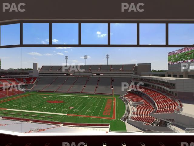 Seating view for Razorback Stadium Section 332