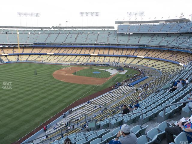 Seating view for Dodger Stadium Section 47 Rs