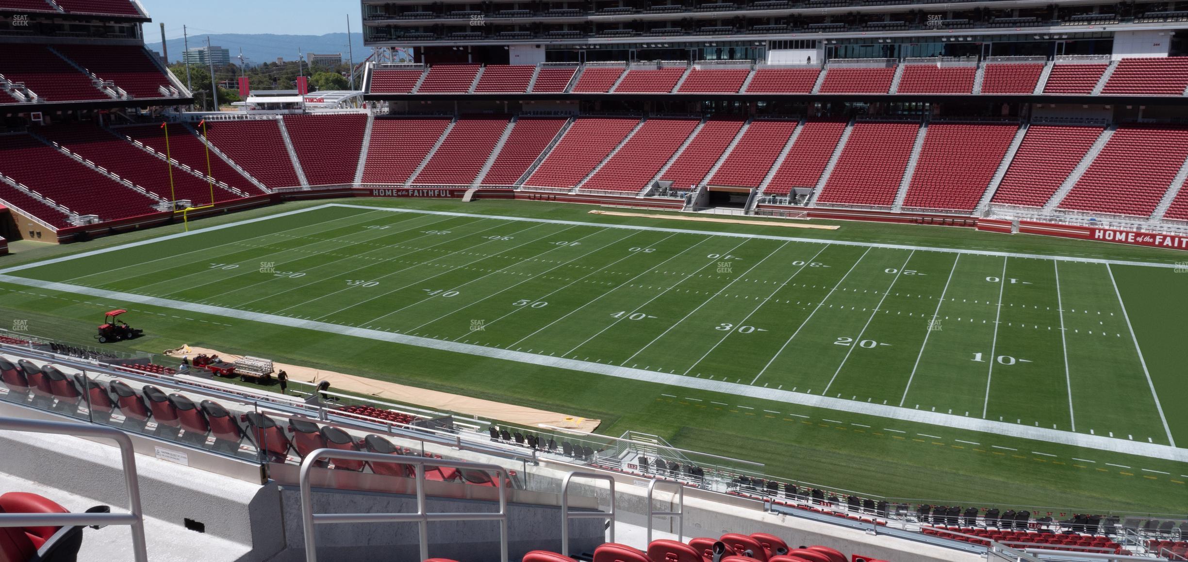 Seating view for Levi's Stadium Section C 212