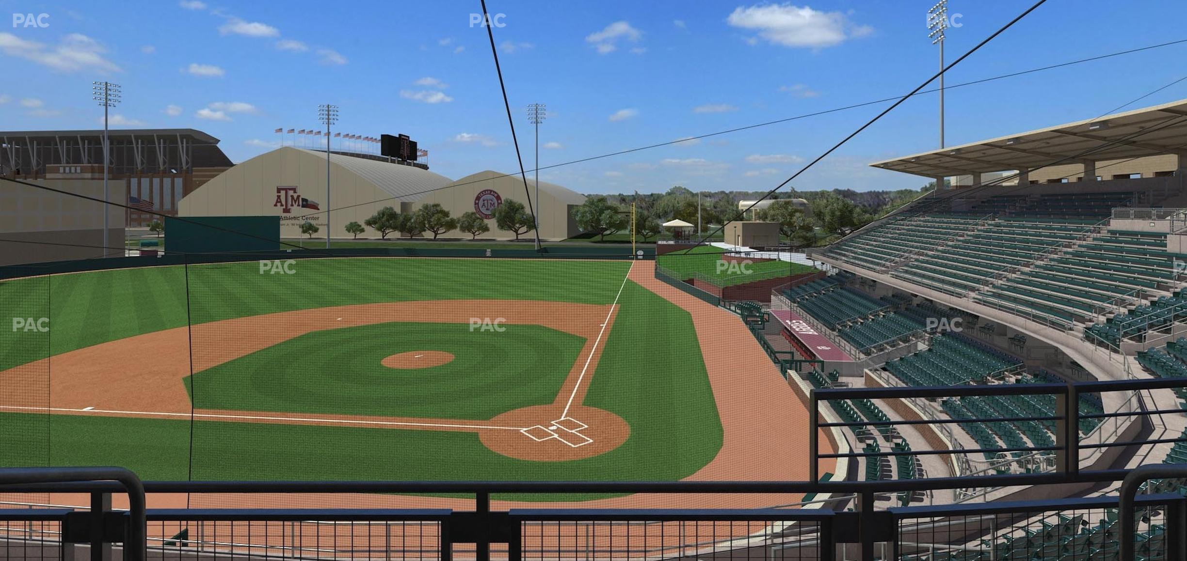 Seating view for Olsen Field at Blue Bell Park Section Suite 7