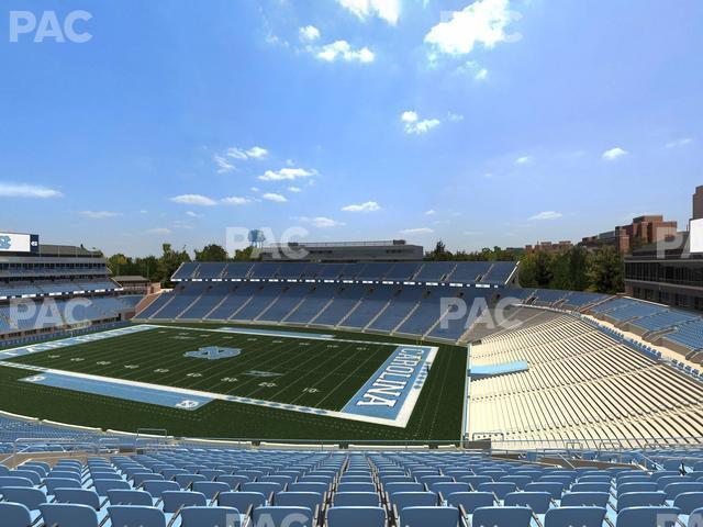 Seating view for Kenan Memorial Stadium Section 211