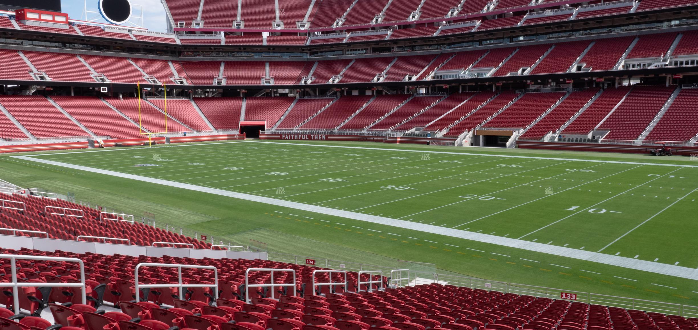 Seating view for Levi's Stadium Section 133