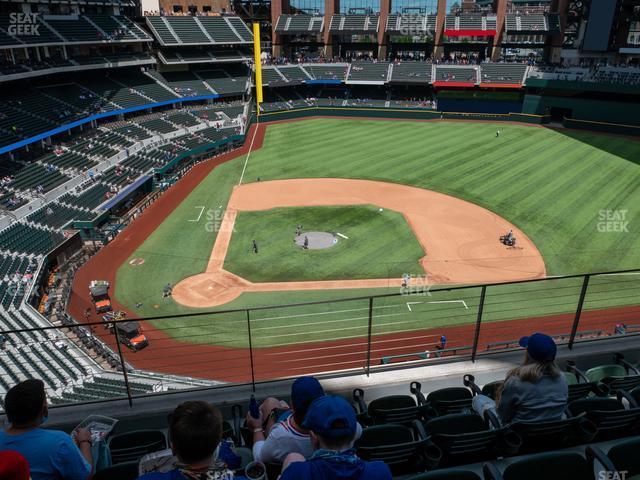 Seating view for Globe Life Field Section 222