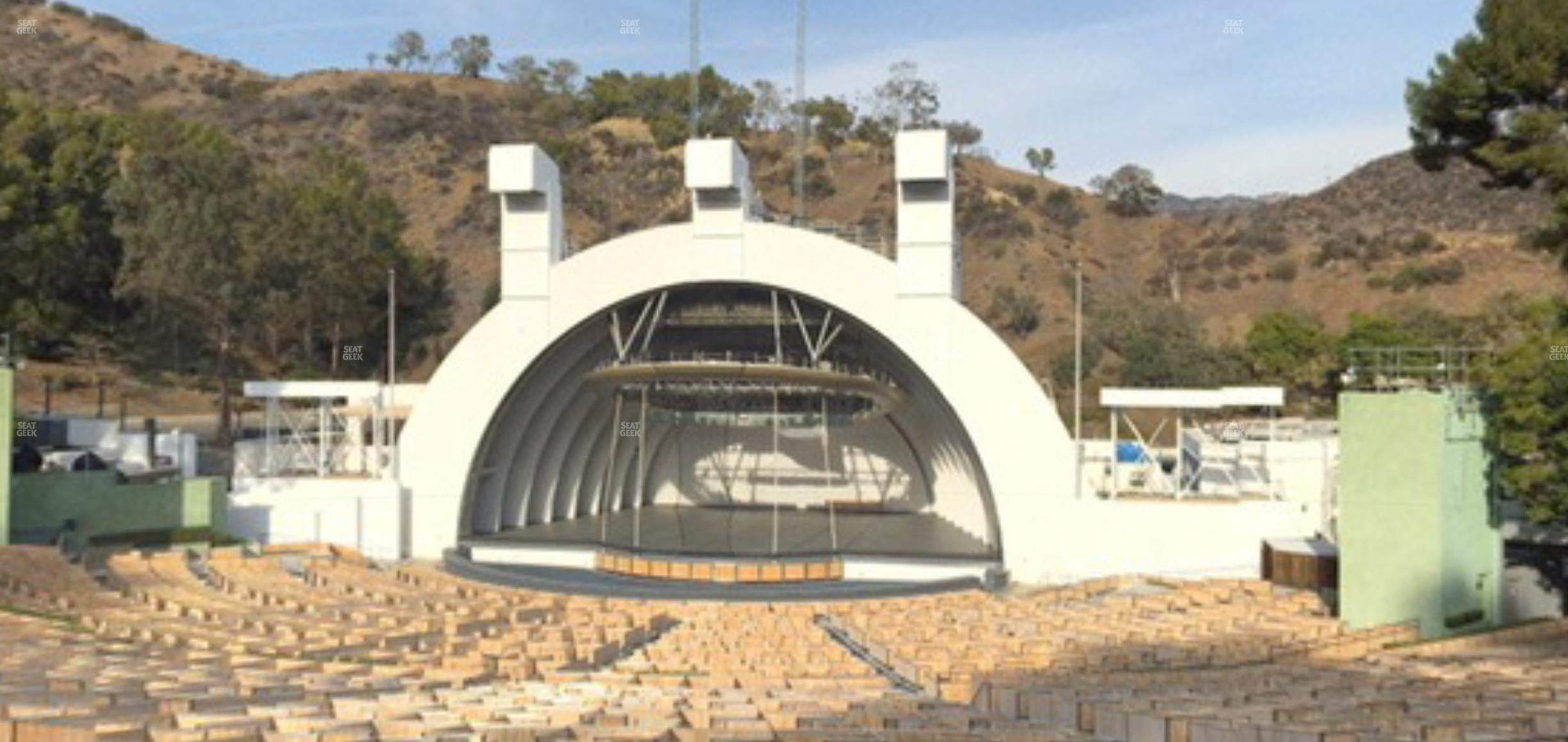 Seating view for Hollywood Bowl Section G 2