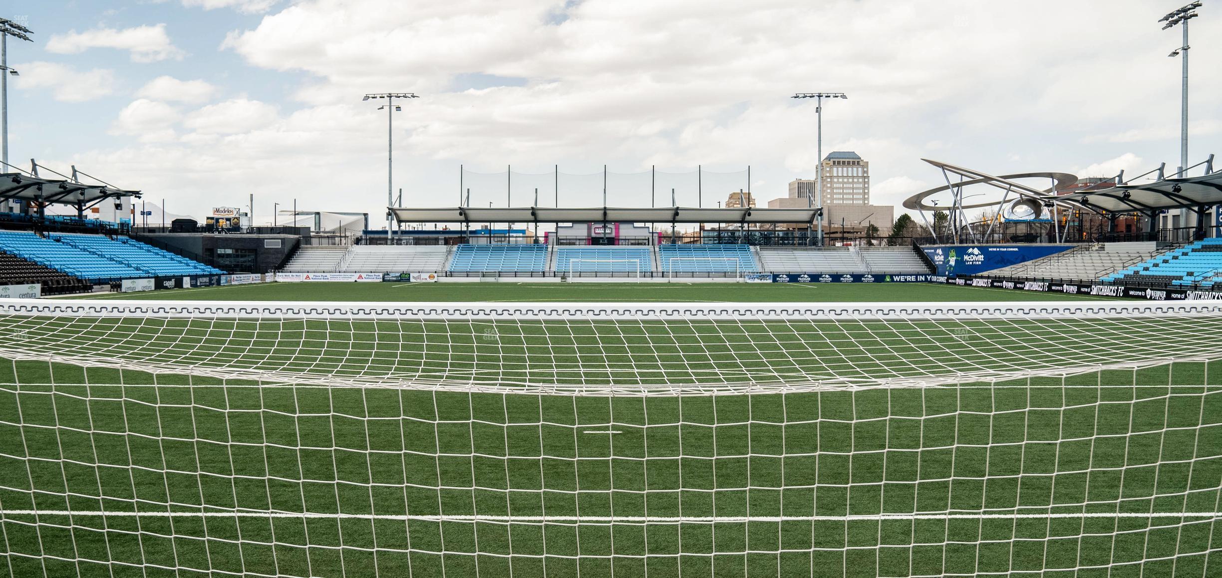 Seating view for Weidner Field Section Standing 127