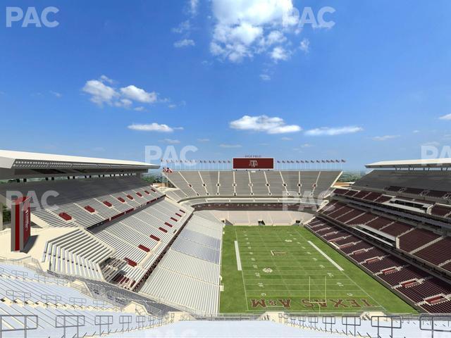 Seating view for Kyle Field Section 418