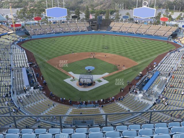 Seating view for Dodger Stadium Section 2 Td