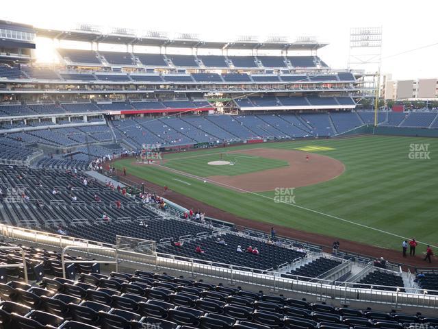 Seating view for Nationals Park Section 227