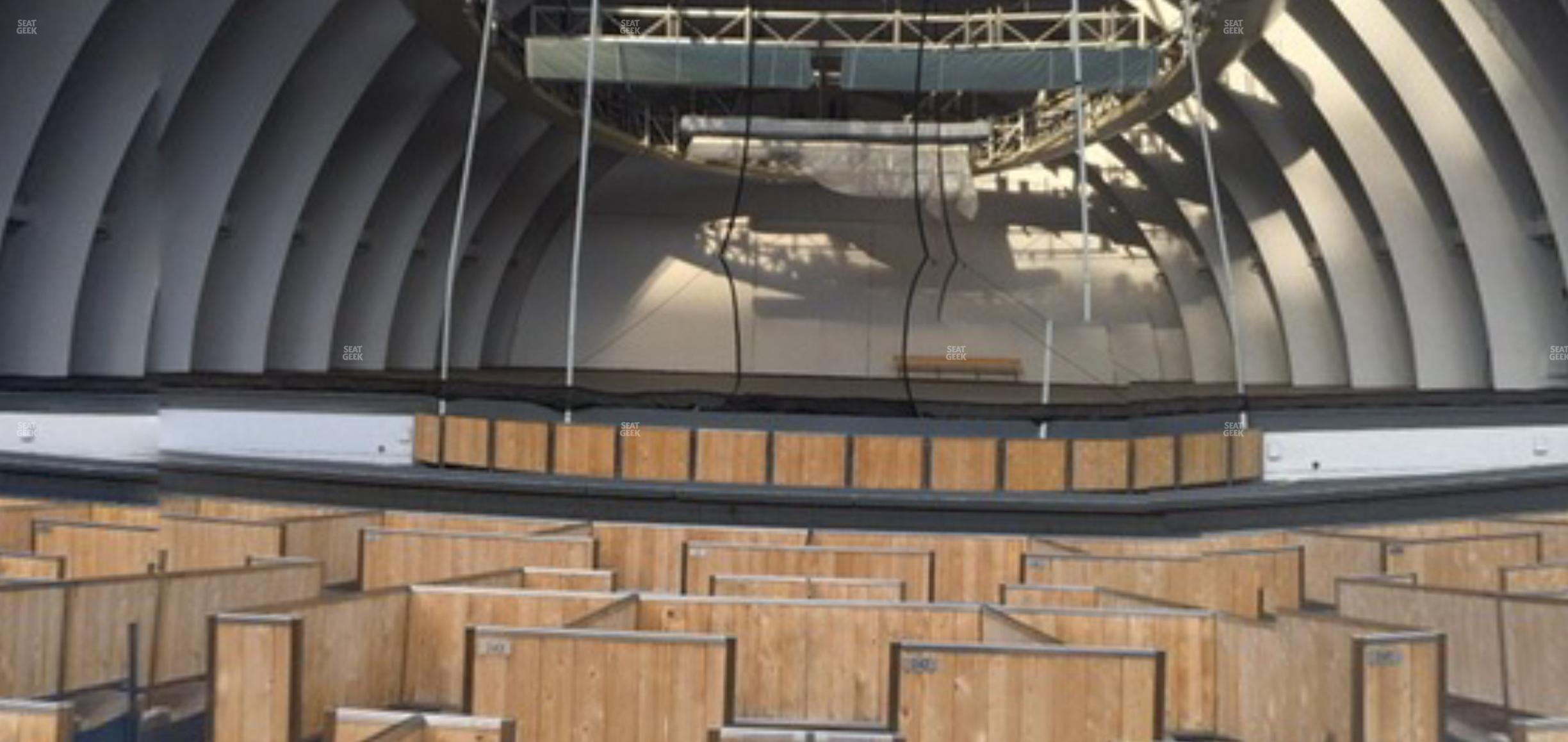 Seating view for Hollywood Bowl Section Garden 4