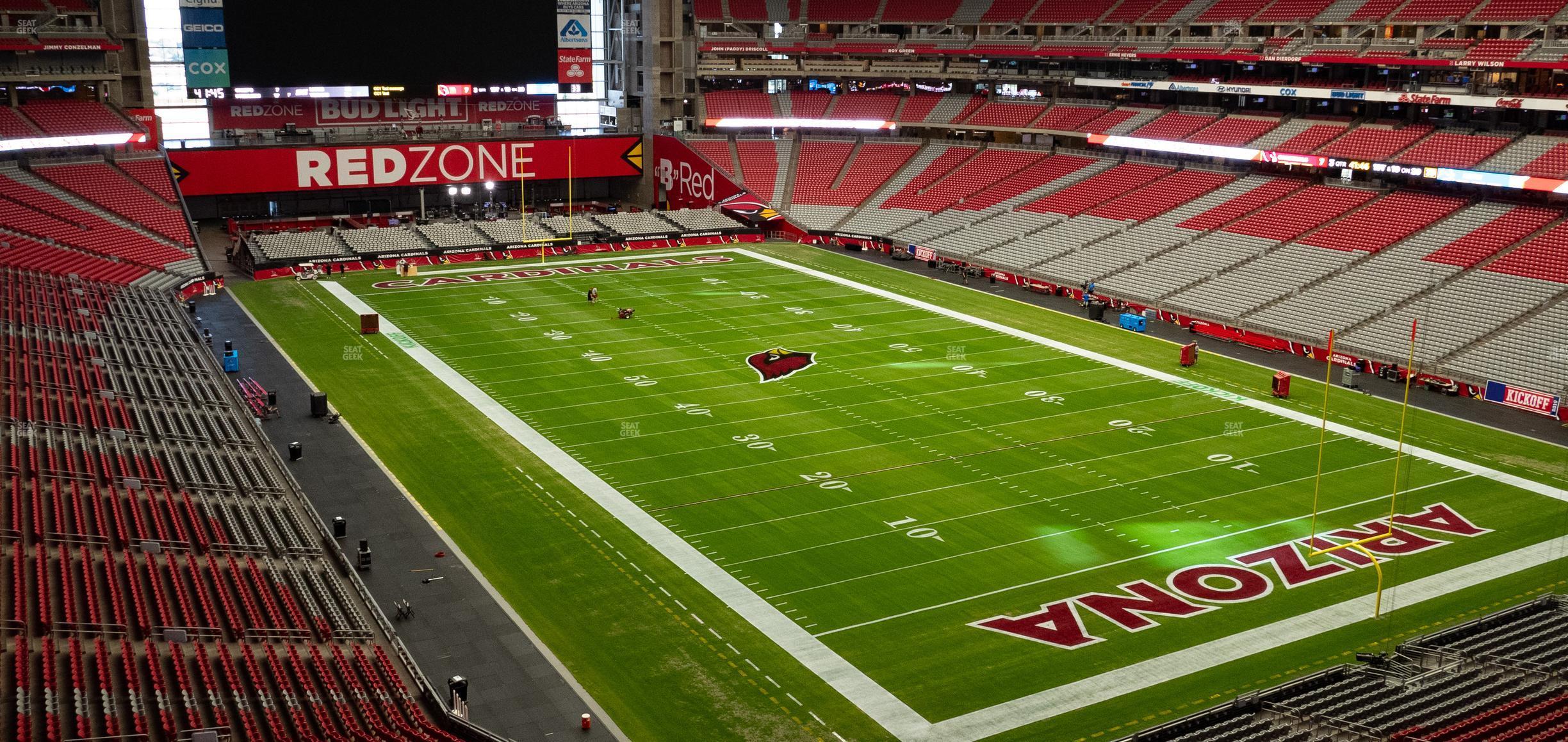 Seating view for State Farm Stadium Section Ring Of Honor 433