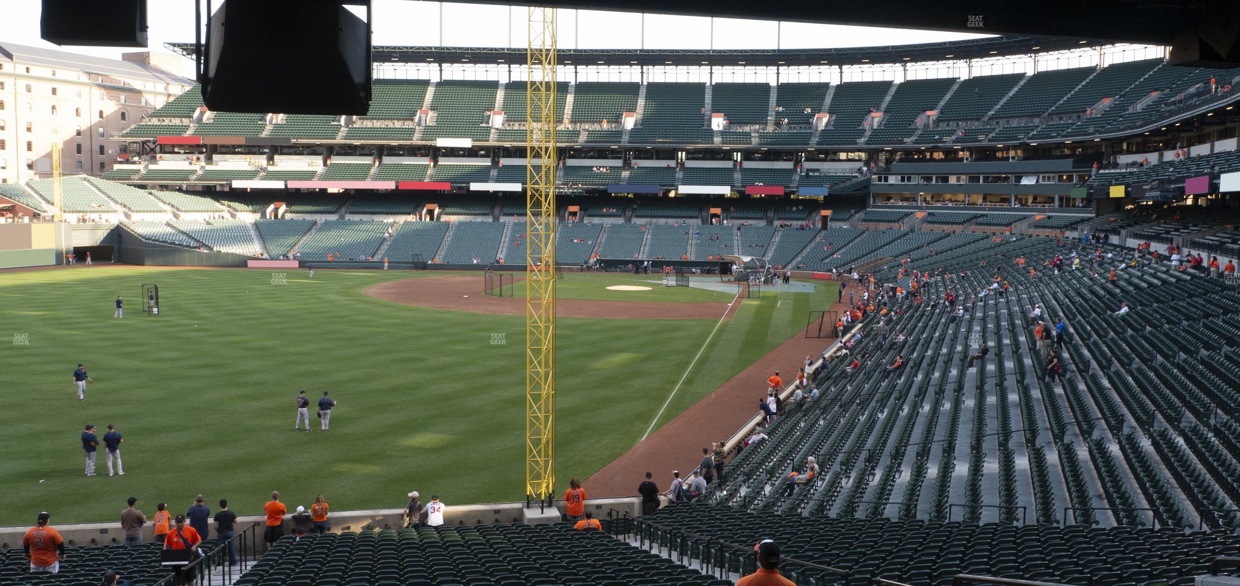 Seating view for Oriole Park at Camden Yards Section 77