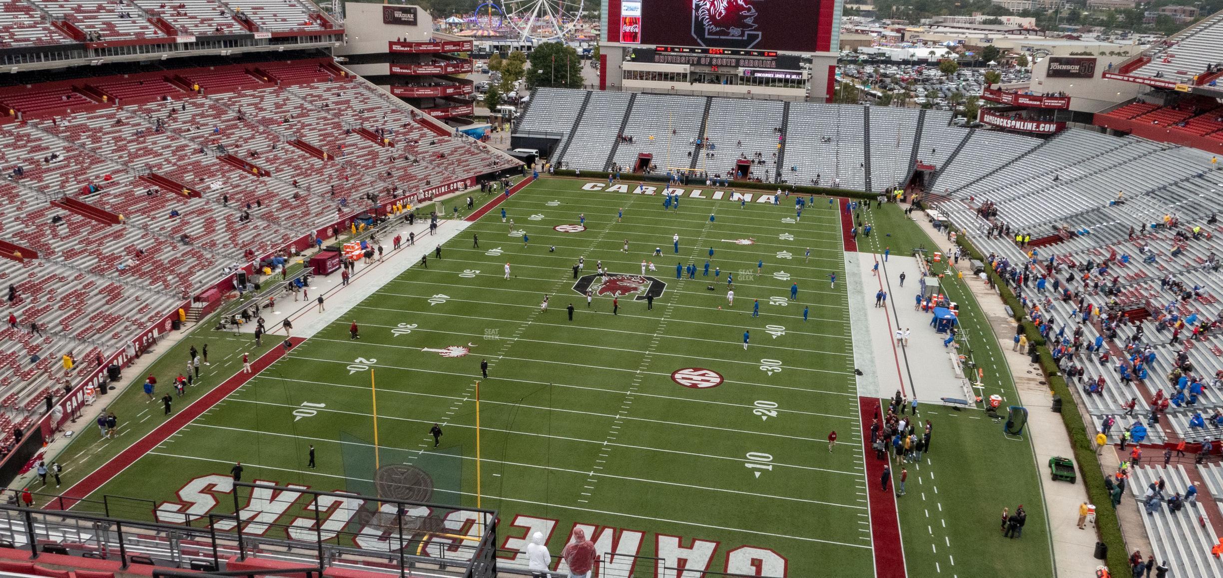 Seating view for Williams Brice Stadium Section 906