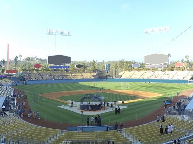 Seating view for Dodger Stadium Section 104 Lg