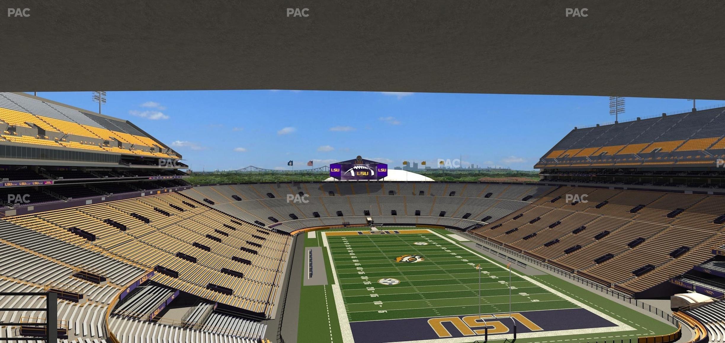 Seating view for Tiger Stadium Section Suite 261