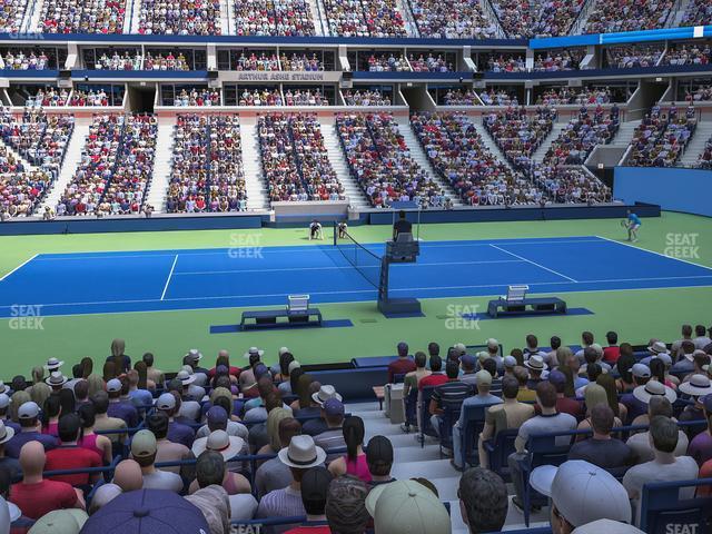 Seating view for Arthur Ashe Stadium Section 51