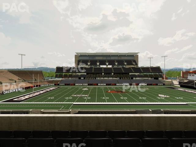 Seating view for Reser Stadium Section 117