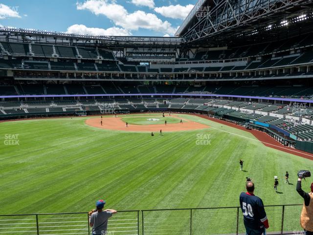 Seating view for Globe Life Field Section 138