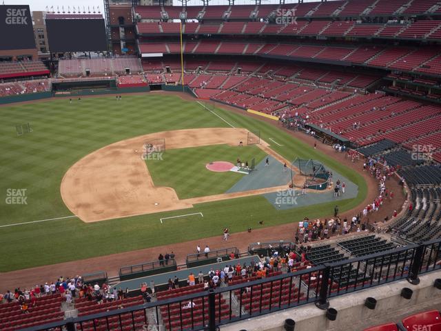 Seating view for Busch Stadium Section Infield Pavilion 357