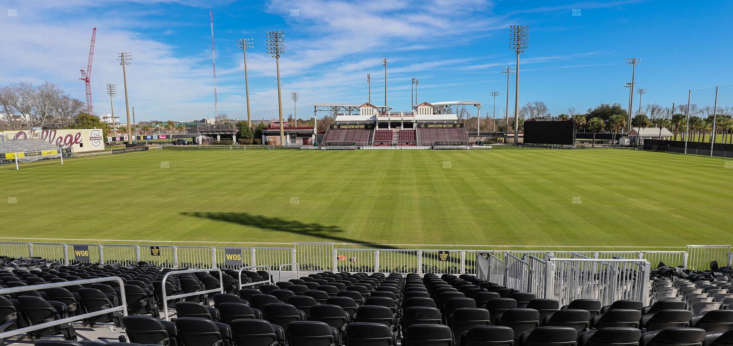 Seating view for Patriots Point Athletics Complex Section 104